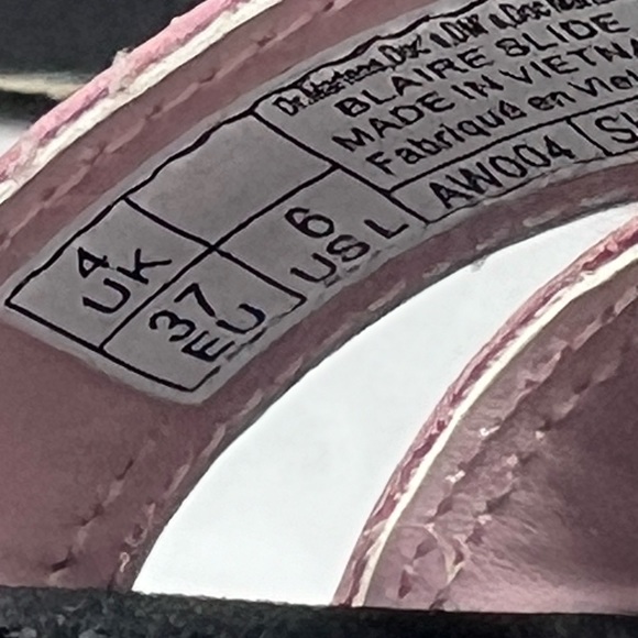 Dr Marten Blair Slides pink straps - Picture 8 of 8